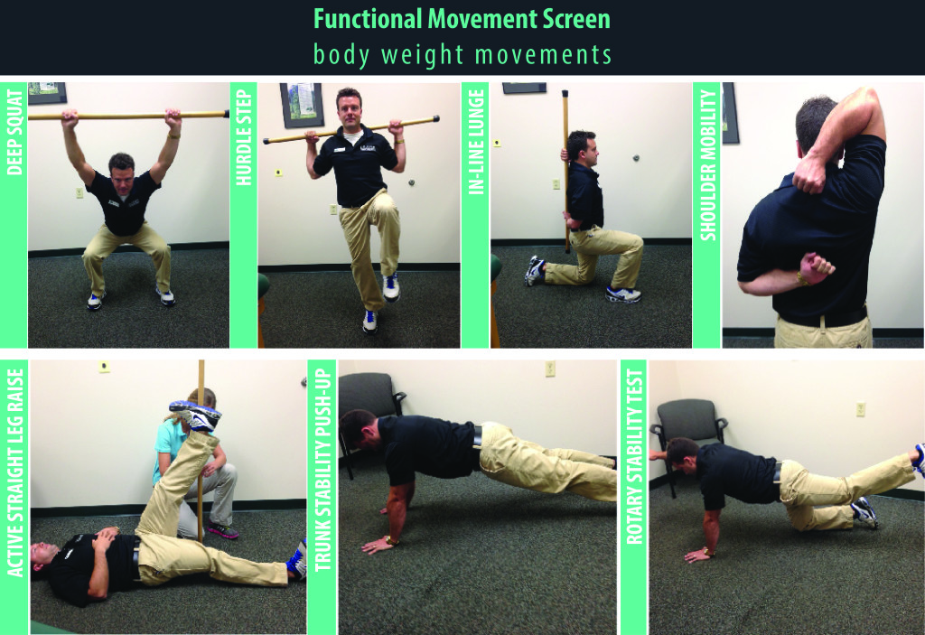 The protocol of DMA. Full squat test (FST); Step-up test (SUT