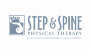 Step and Spine Logo - Upstream Rehabilitation