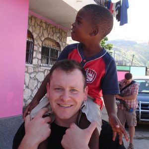 Steve Wentz serving in Haiti - Drayer Physical Therapy